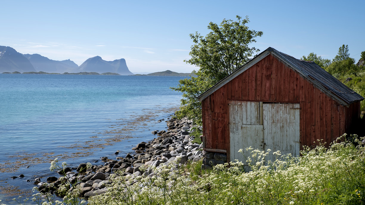 Bøvær. Photo Jarle Wæhler, Statens vegvesen