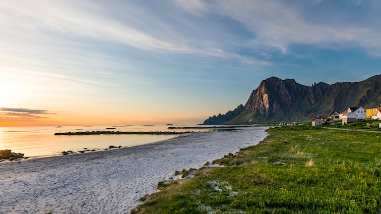 Bleik. Norwegian Scenic Route Andøya.