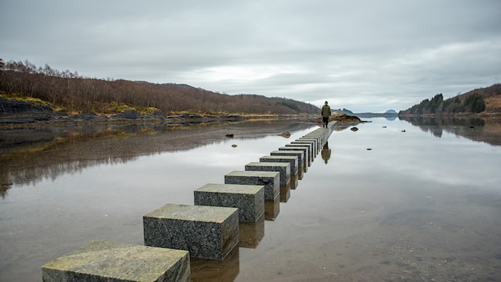 Trælvikosen, Helgelandskysten. Completed 2022. Landscape architect: Thea Hartmann Kvamme, Snøhetta. 