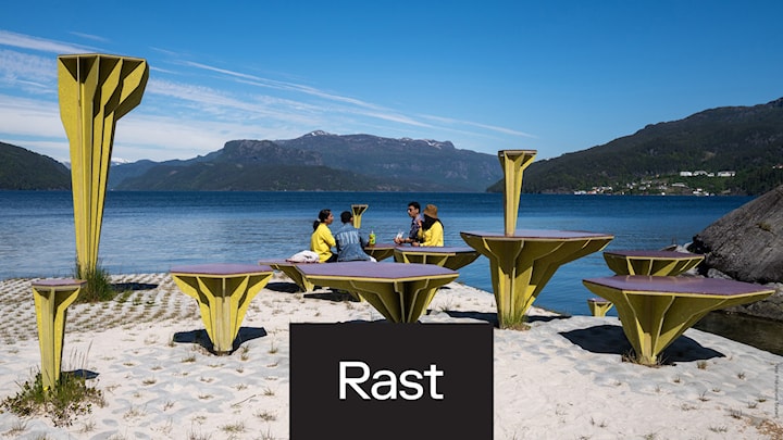 Ropeid rasteplass, Nasjonal turistveg Ryfylke.