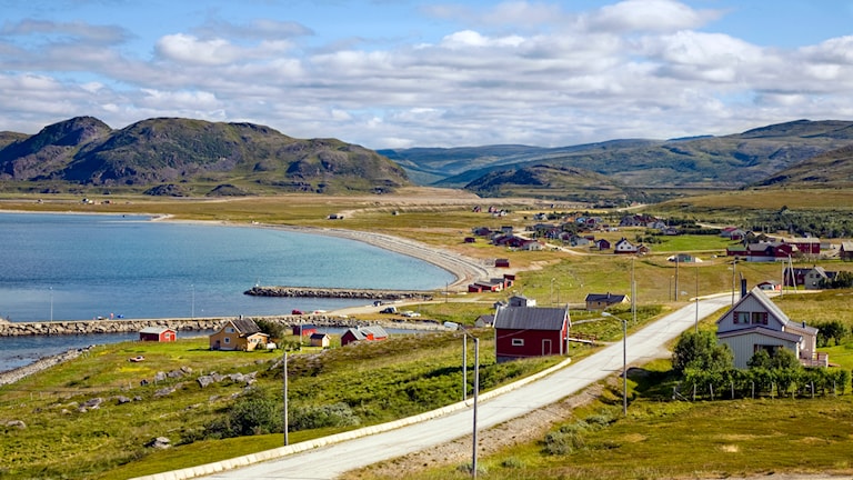 Kokelv. Norwegian Scenic Route Havøysund.