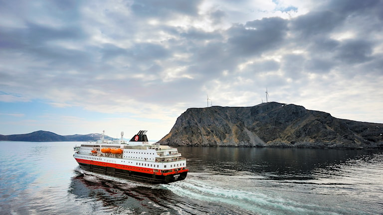 Havøysund.Norwegian Scenic Route Havøysund.