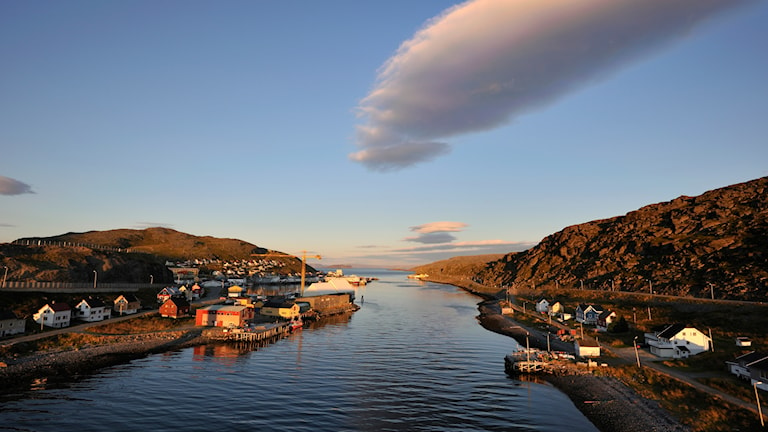 Havøysund. Norwegian Scenic Route Havøysund.