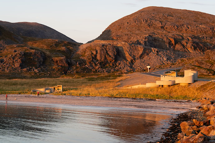 Evening light at Selvika.