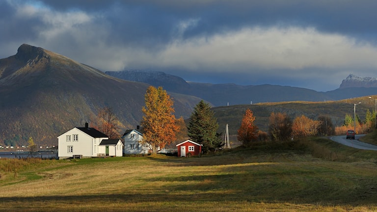 Finnsæter. Norwegian Scenic Route Senja.