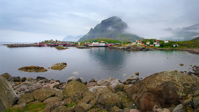 Å. Norwegian Scenic Route Lofoten.