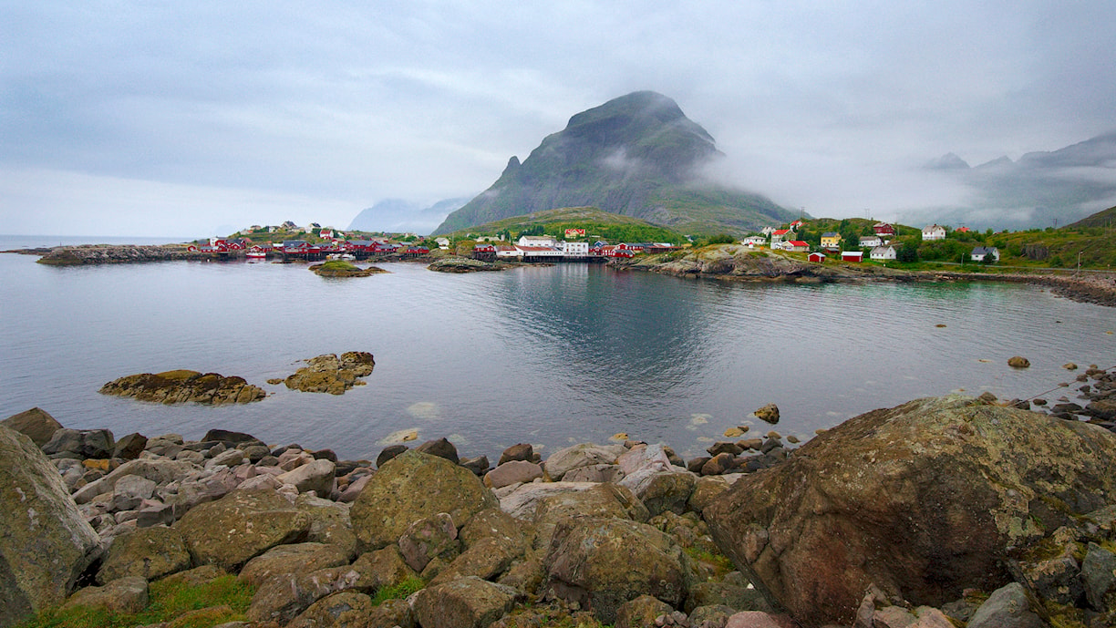 Å, lengst vest i Lofoten.