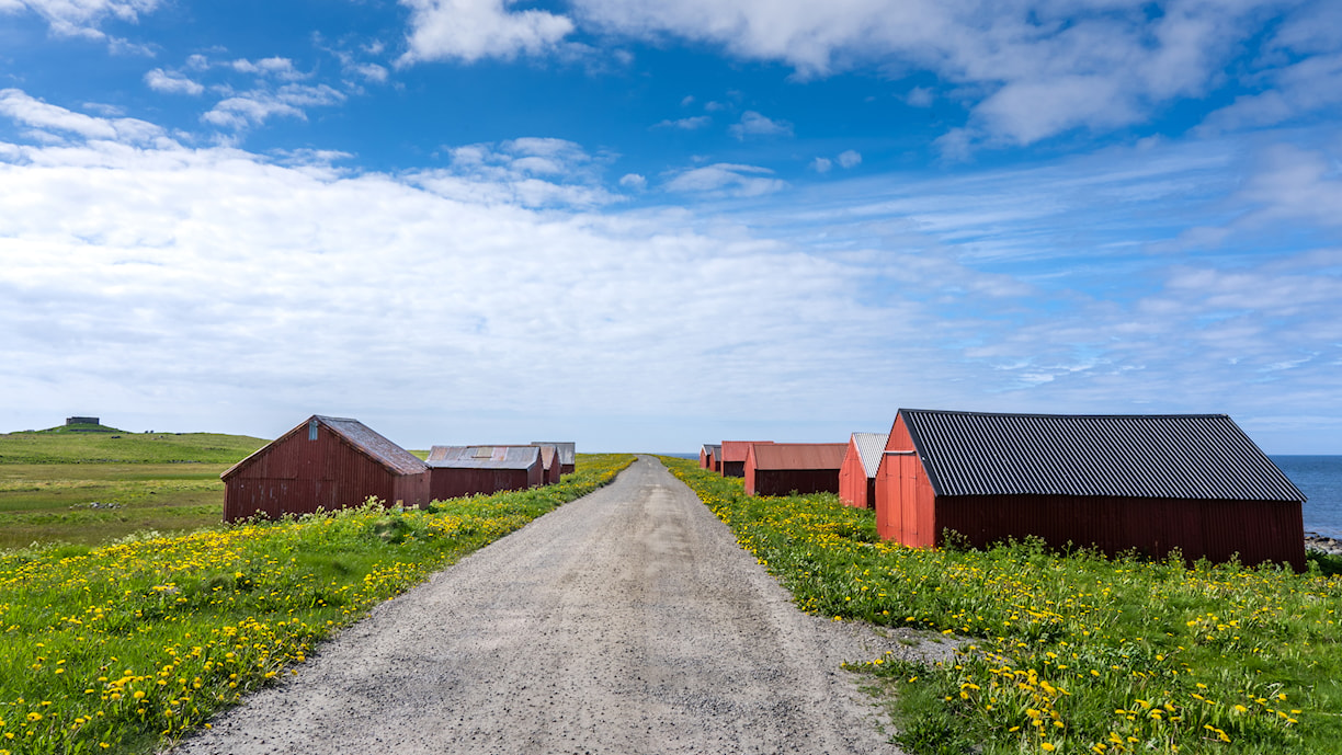 Eggum. Norwegian Scenic Route Lofoten.