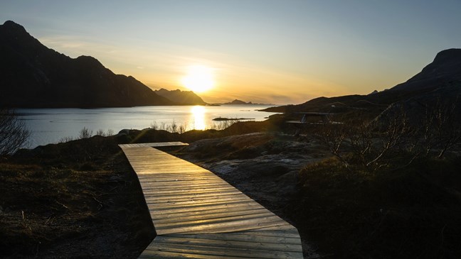 Austnesfjorden i Vågan, Austvågøya.