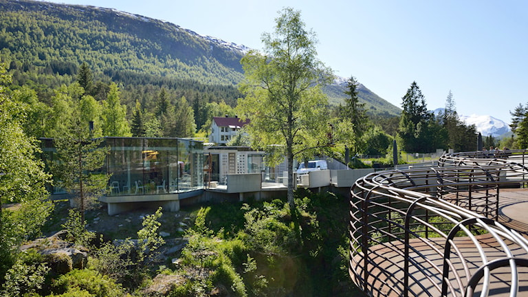 Gudbrandsjuvet. Norwegian Scenic Route Geiranger - Trollstigen.