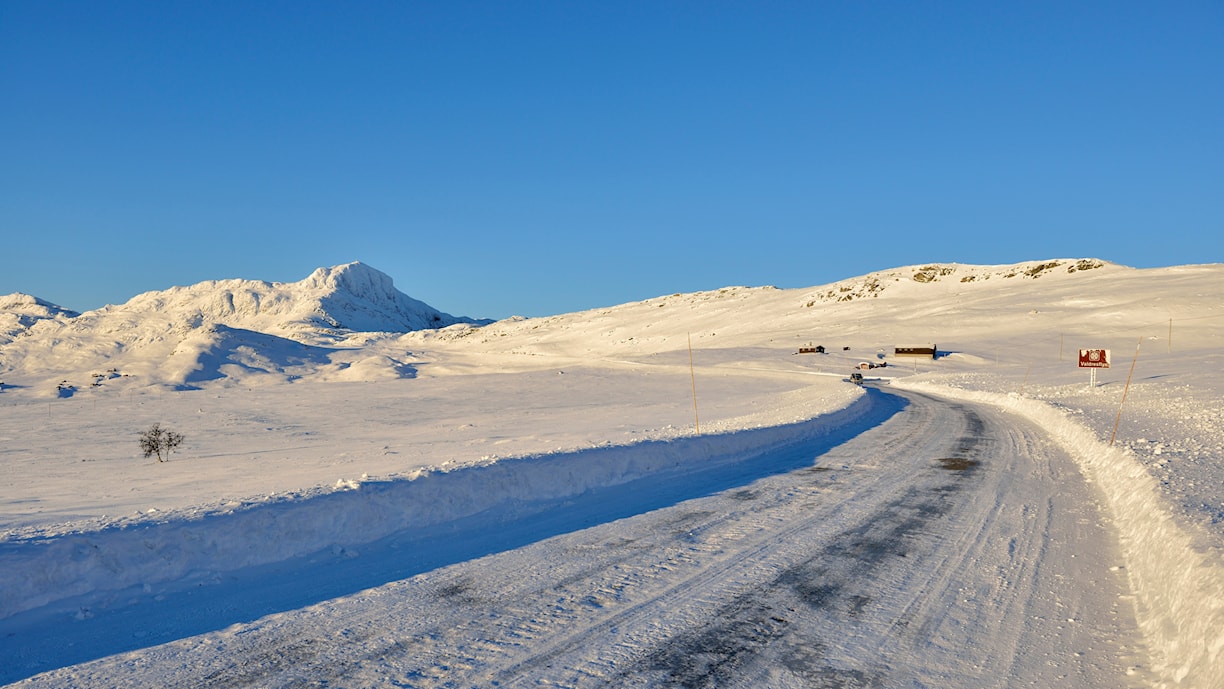 Gjende. Norwegian Scenic Route Valdresflye.