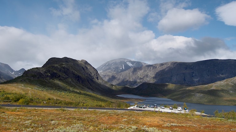 Flye 1389. Norwegian Scenic Route Valdresflye.