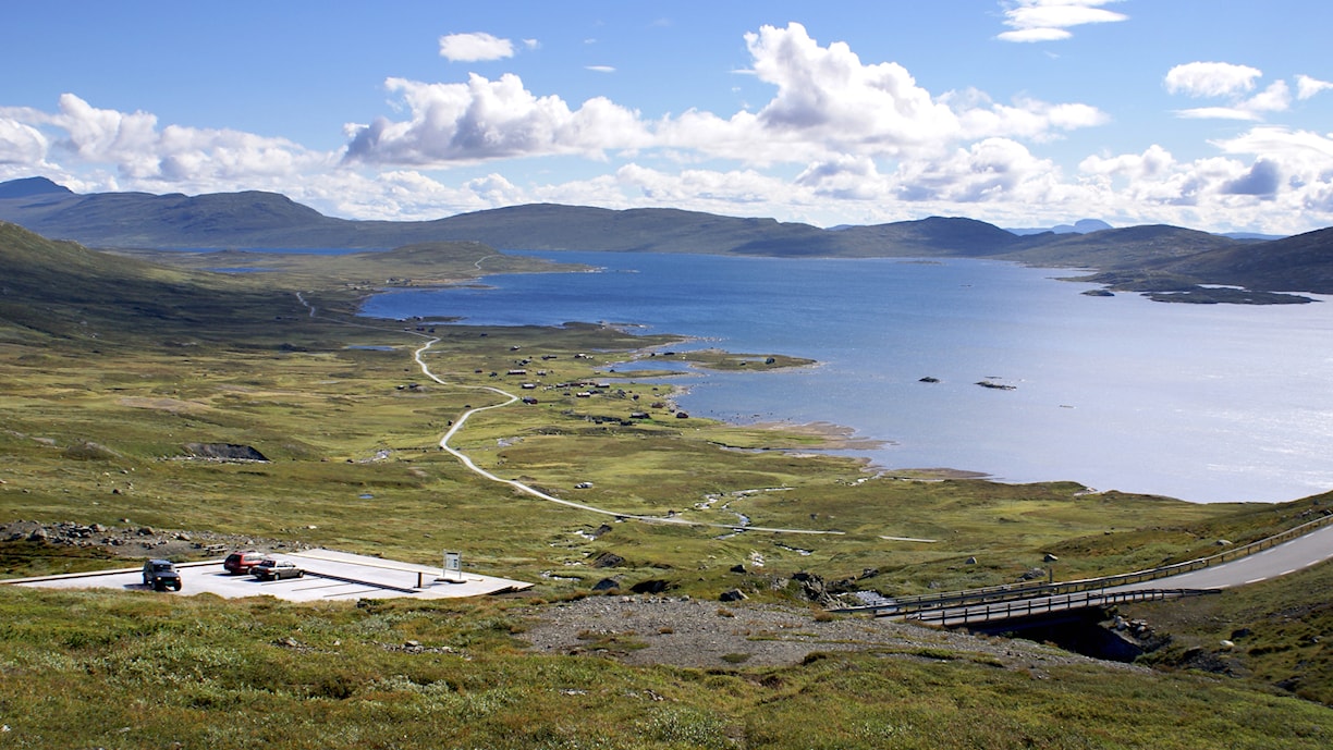 Norwegian Scenic Route Valdresflye.