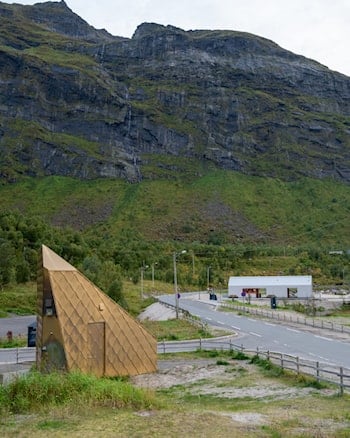 Ersfjordstranda langs Nasjonal turistveg Senja