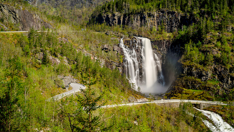 Skjervsfossen.