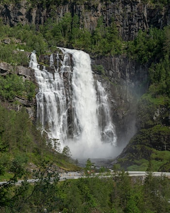 Skjervsfossen.