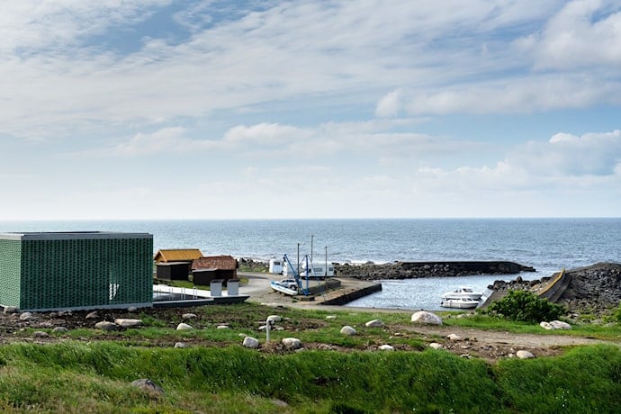 Der Hafen Madland zwischen Varhaug und Vigrestad.